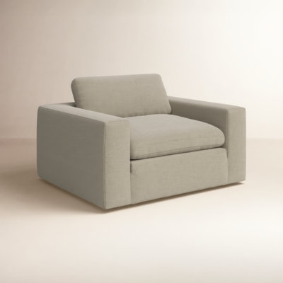 Fauteuil d'appoint rembourré Asher