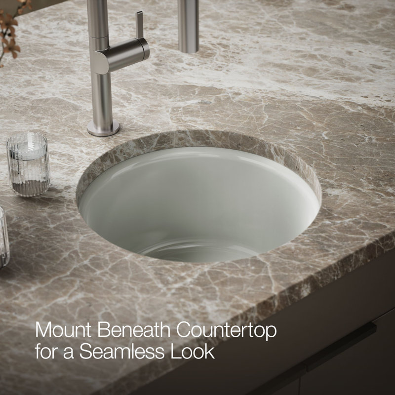 Porto Fino™ Top-Mount/Under-Mount Bar Sink, Sea Salt