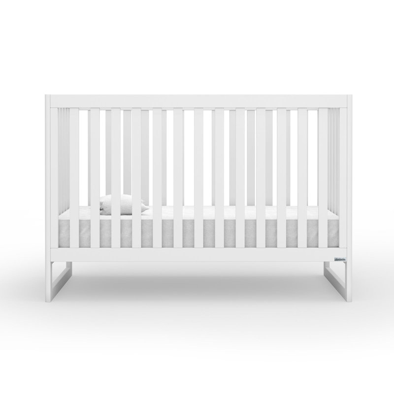Austin 3-in-1 Convertible Crib, Natural, White