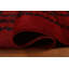 Tapis oriental rouge en laine Gabbehh fait à la main 10 x 13