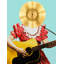 Country Western Gal Print by Williams, David Jordan