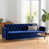 Velours bleu est en rupture de stock