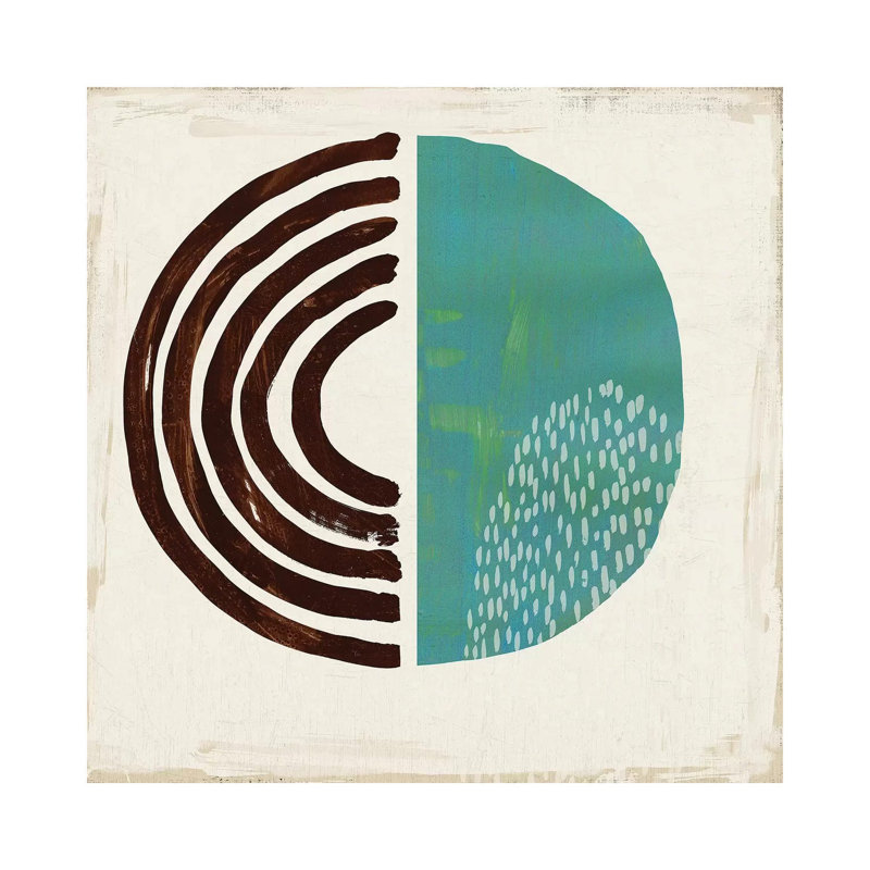 Chipper V 1 Piece Painting on Canvas, 45.72 cm H x 45.72 cm W x 1.91 cm D, Wrapped Canvas