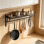 Iron Rectangle Wall Mounted Pot Rack