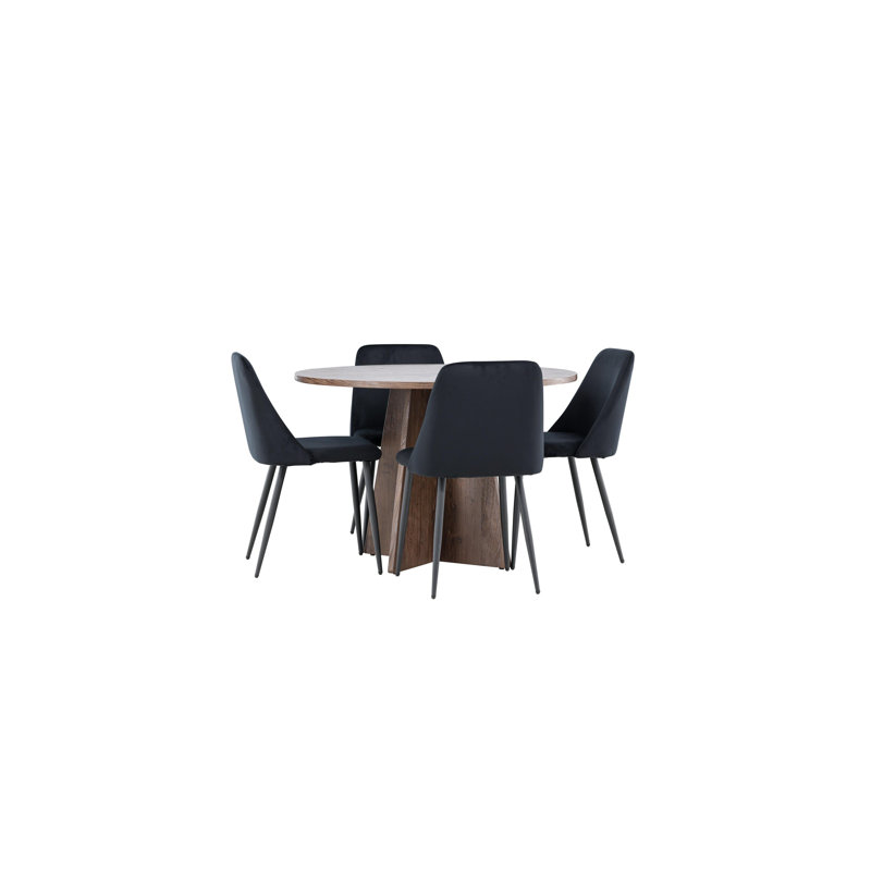 Beyda 4 - Person Dining Set