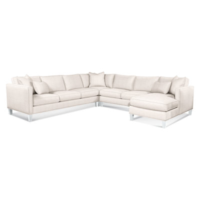 Canapé modulaire de coin de 122 po Lenox
