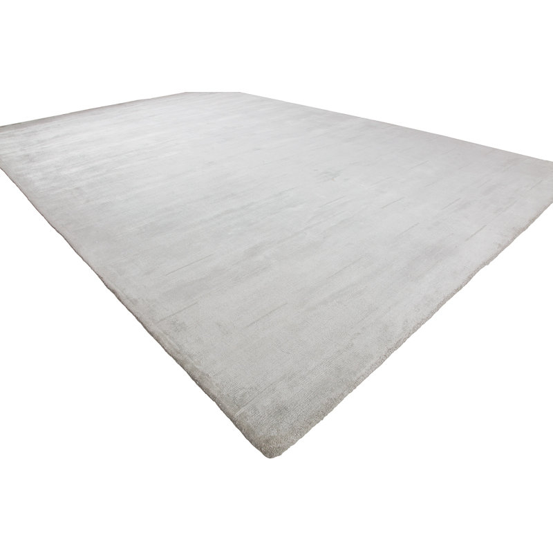 Tapis gris tissé à la main Metro, Rectangle 6 pi x 9 pi