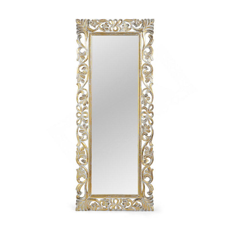 RECTANGLE CARVED MIRROR