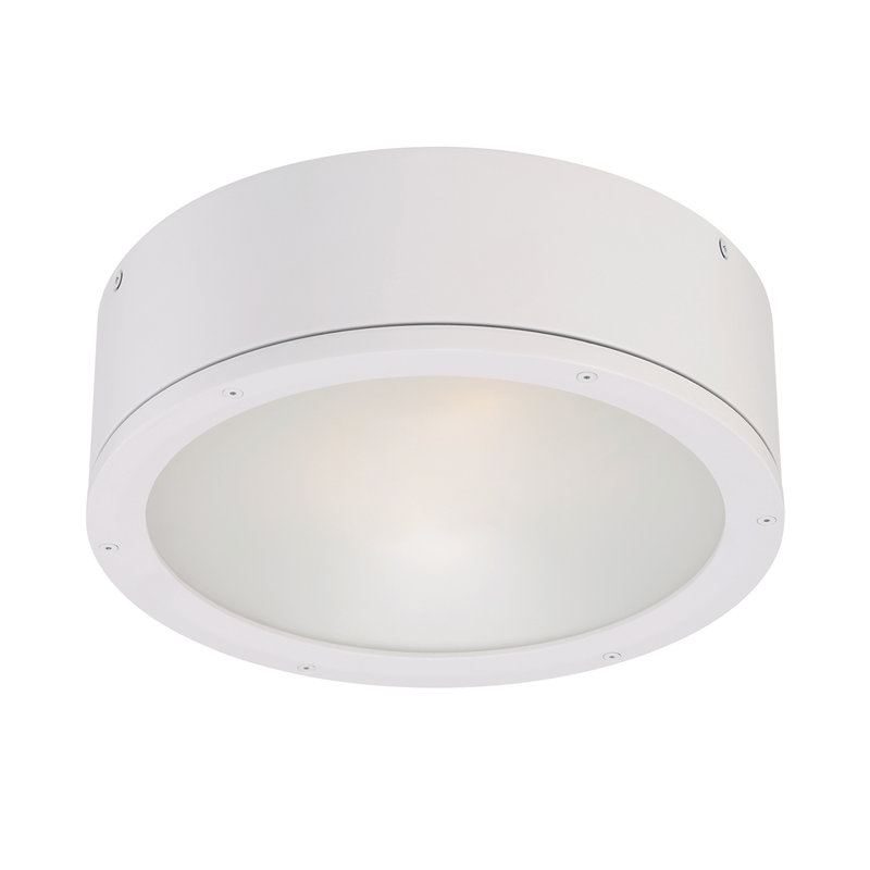 Tube 1 - Light Flush Mount, White