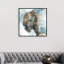 «Buffalo on Blue» par Carol Robinson - reproduction d'art-49901422-53128207