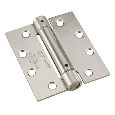 Charnière de porte simple H 4,5 po x l 4 po