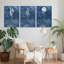 3 Piece Wrapped Canvas Print