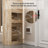 22.4'' Wide 12 Pair 3 Tippers Shoe Storage Cabinet-1585086793