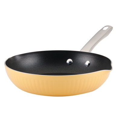 Farberware Style Nonstick Cookware Frying Pan / Skillet / Fry Pan, Yellow