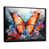 Black Floater Framed