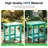 HIPS Outdoor Side Table for Adirondack Chairs, Easy Maintenance & Weather-Resistant Patio End Table with 220Lbs Load Bearing for Backyard, Pool, Patio, Porch, Garden, Lawn, Relaxing Companion-1233223606
