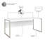 Bureau hybride avec rehausse
