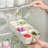 Divided Food Tray With Lid Stackable Snack Box, 6 Small Dividers, Transparent