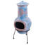Colima Novelty Clay Wood Burning Smokeless Chimnea