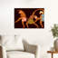 Art mural contemporain, figure de danse rythmique-129091552
