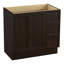 Base de meuble-lavabo en damas seulement avec pieds de meuble et 2 portes-469047596
