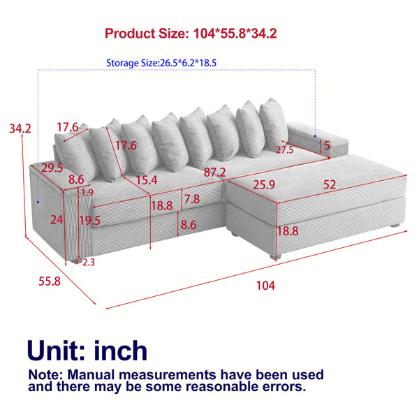 Dimensions du produit