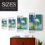 Impression tropicale encadrée Tropical graphiques IV - bois massif-1391445551-1391445537