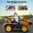 ANPABO 12V Ride on Dump Truck with Remote Control,Electric Dump Bed, Ride on Car for Kids,EVA Tires-66642319