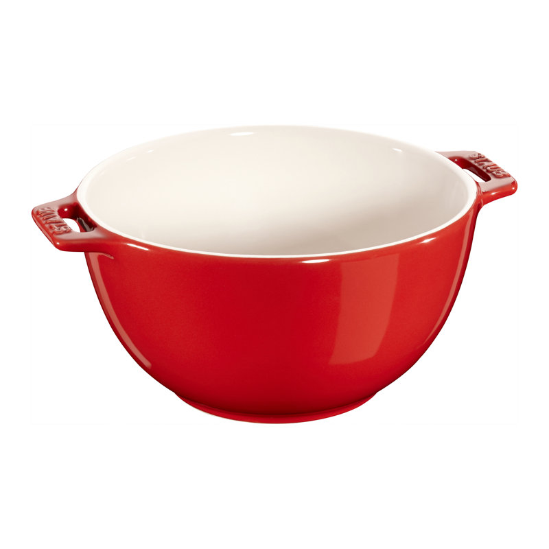 Staub Serving Bowl, Cherry, 9.5"