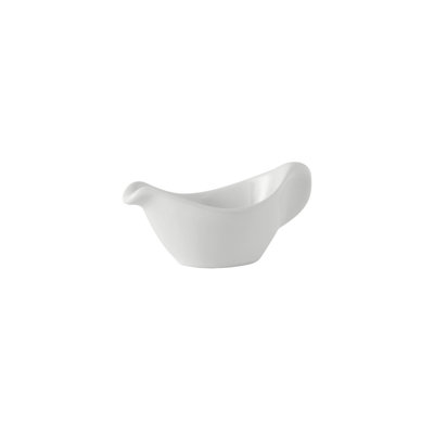 Eggshell Ceramic Gravy Boat