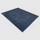 Zayn Handmade Wool/Cotton Navy Area Rug