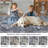 Geometric Vintage Hallway Runner Rug, Machine Washable Non-Slip Low Pile, Distressed Tribal Carpet for Entryway, Red-617590942