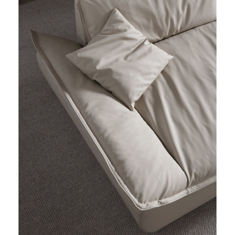 Canapé de luxe simple à lumière simple, 3, H 35,82 po x l 110,23 po x P 38,58 po