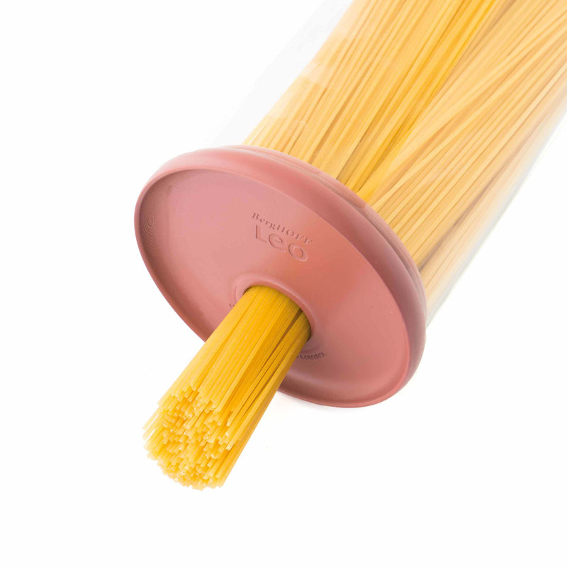 BergHOFF Leo 2Qt. Contenant à pâtes en verre, rose