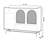 20 Pair Shoe Storage Cabinet