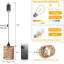 Luminaire suspendu d'extérieur câblé 6 po