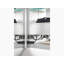 Armoire à pharmacie à miroir à une porte en aluminium avec tablettes réglables Kohler Verdera-42401267