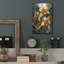«Yellow Tiger Orchids 2» par Momart, art mural en métal-2130387188