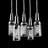 Cela 5 - Light LED Cluster Pendant
