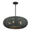 Lustre suspendu noir 5 lumières Albrechtice