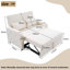 2 Seater Fabric Sofa Bed