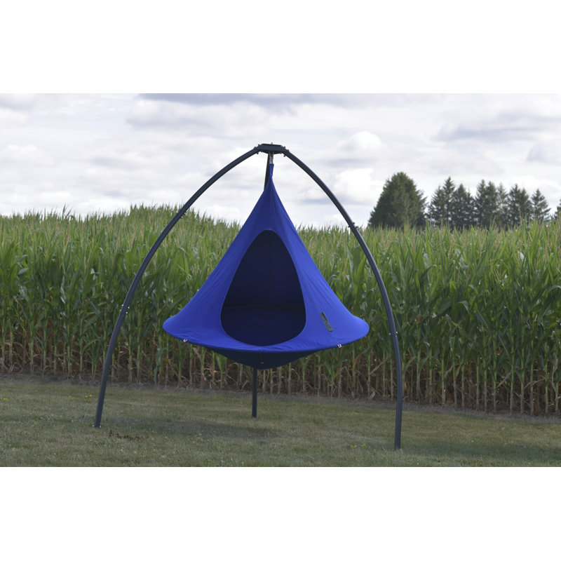 Cacoon - Island Vibe Hanging Chair, Blue, 183cm H x 183cm W x 183cm D