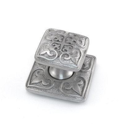 Fleur De Lis Square Knob