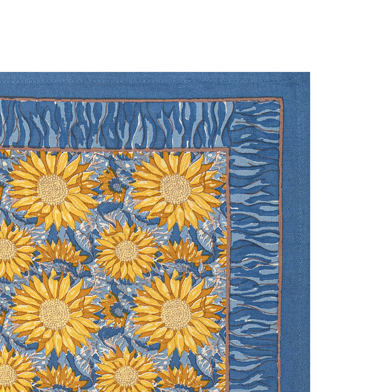 Sunflower Cotton Floral Tea Towel