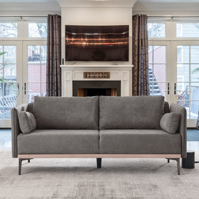 Kraz 72.83"W Upholstery Sofa