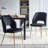 17.71'' H Velvet Upholstered Side Chair-692665375