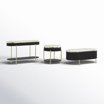 Bembry Metal Coffee Table Set