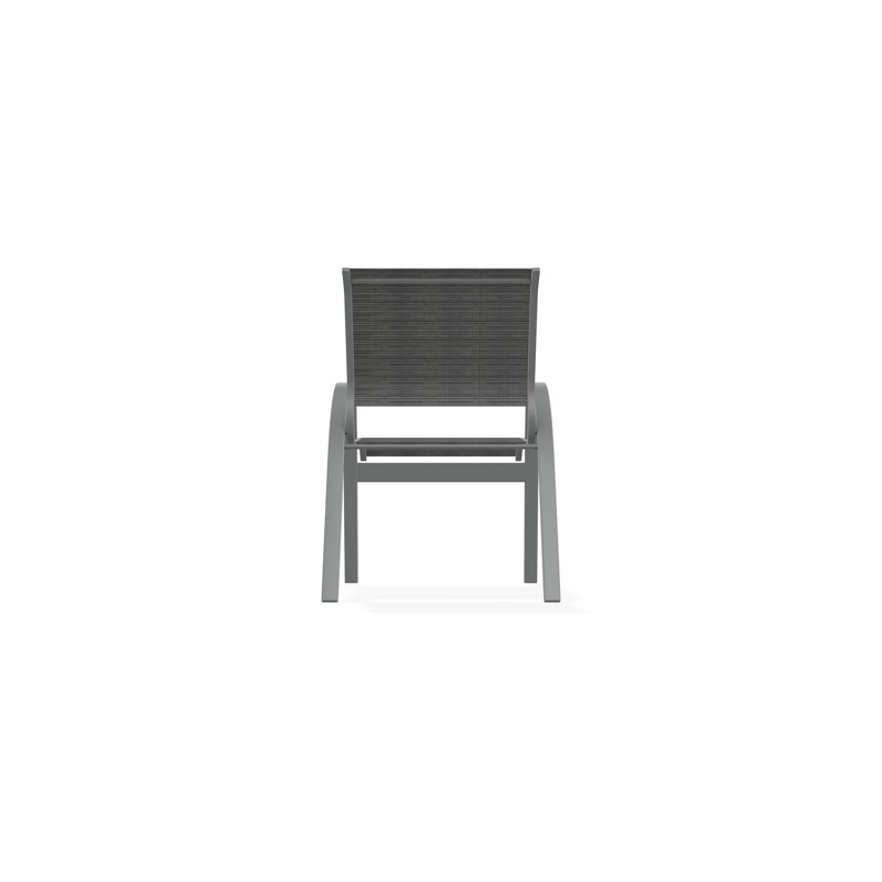 Aruba II Outdoor Dining Chair, Destiny Steel, Graphite