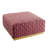 Florence Square Performance Velvet Ottoman-436964777