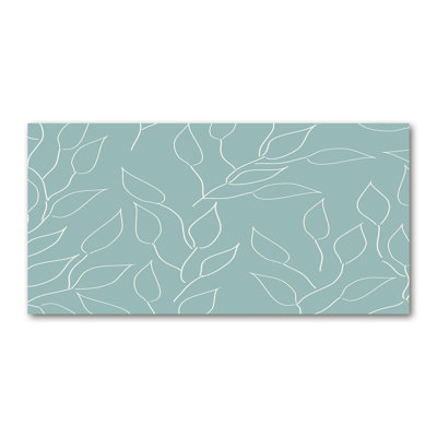 Leaves Pattern - Wrapped Canvas Print